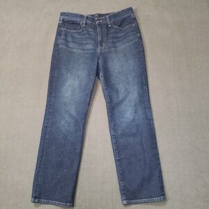 J.Crew Essential Straight Jeans Womens 28 Blue‎ High Rise Re-Imagined CL206